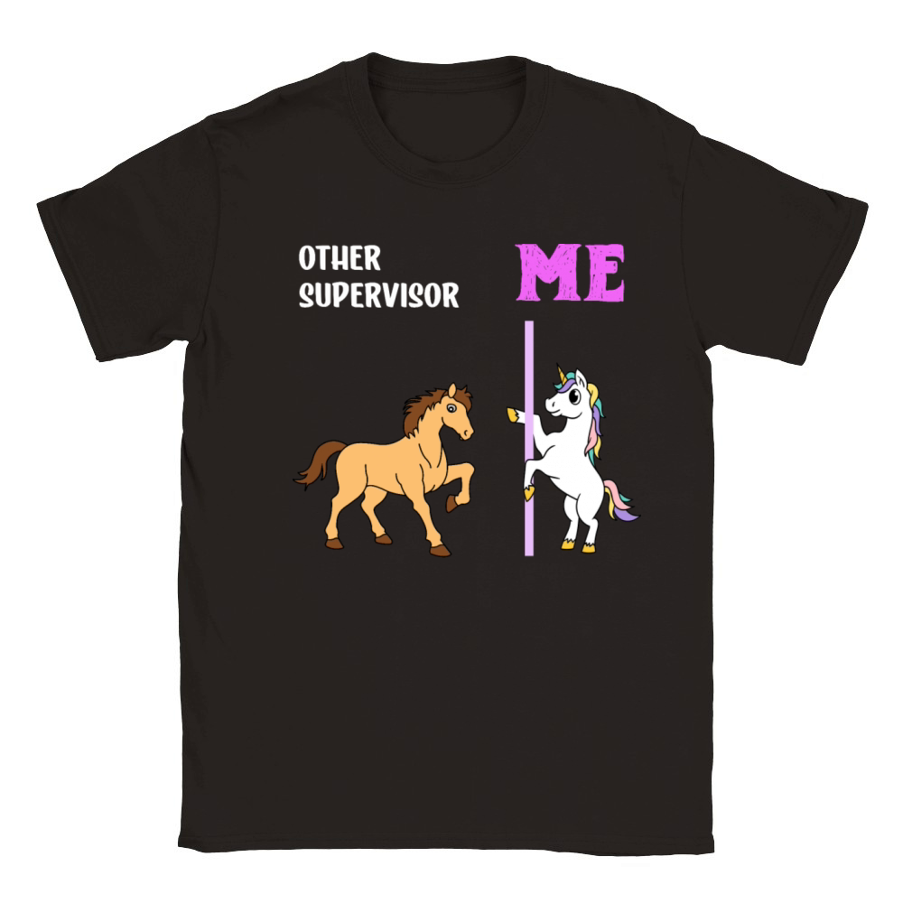 Supervisor Classic Kids Crewneck T-shirt