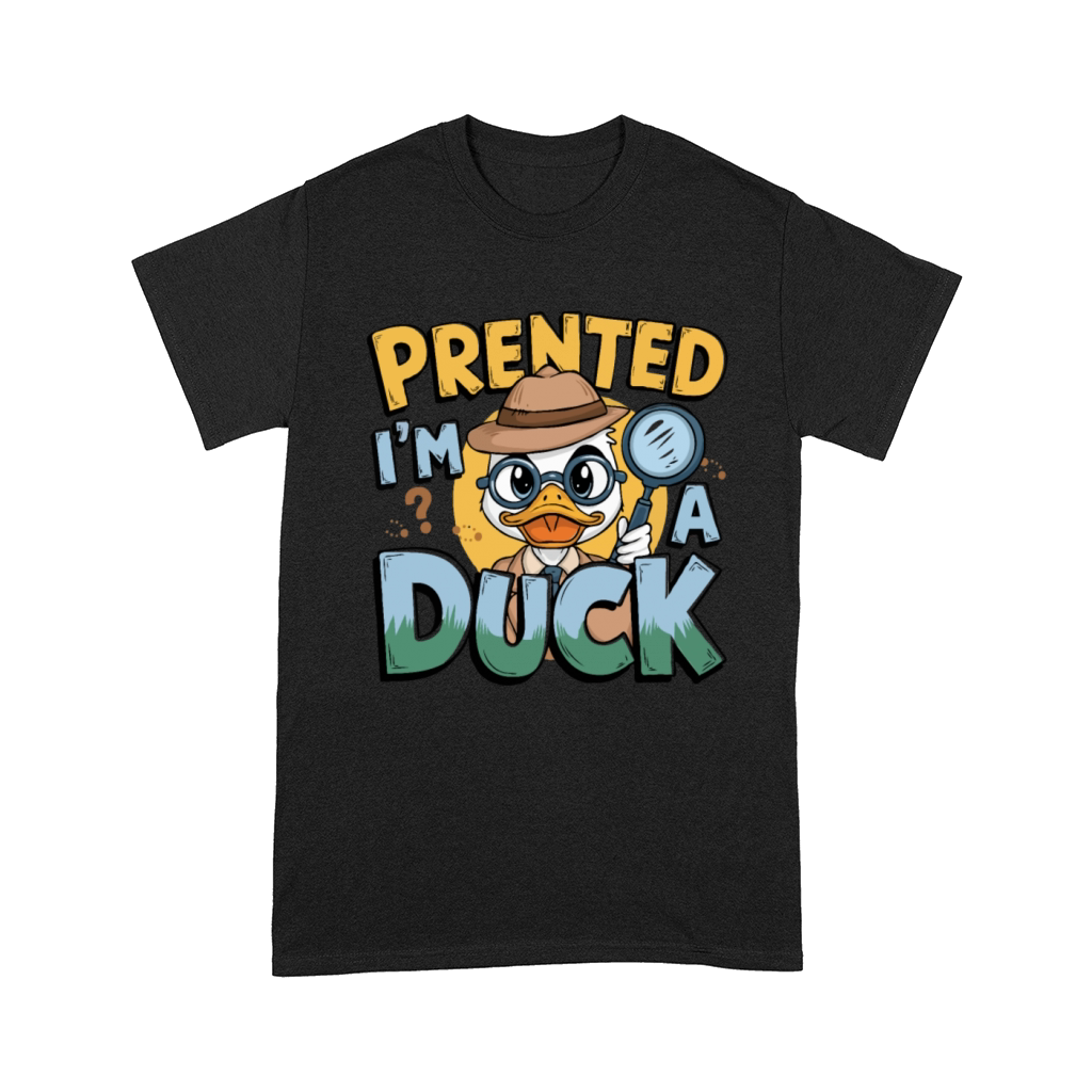 Printed Im A Duck Funny Apparel for Duck Lovers Comfort T-shirt