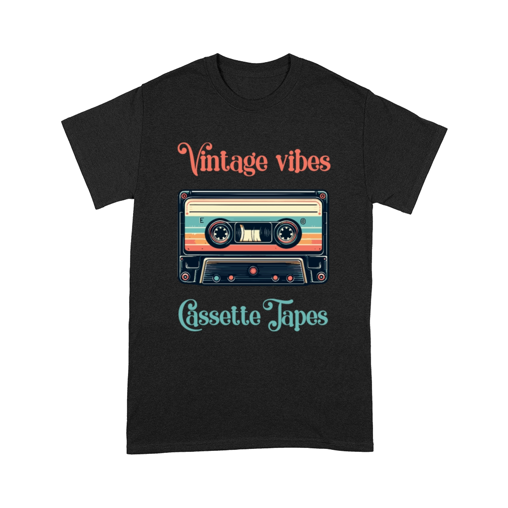 Retro cassette Vintage vibes cassette tapes Comfort T-shirt