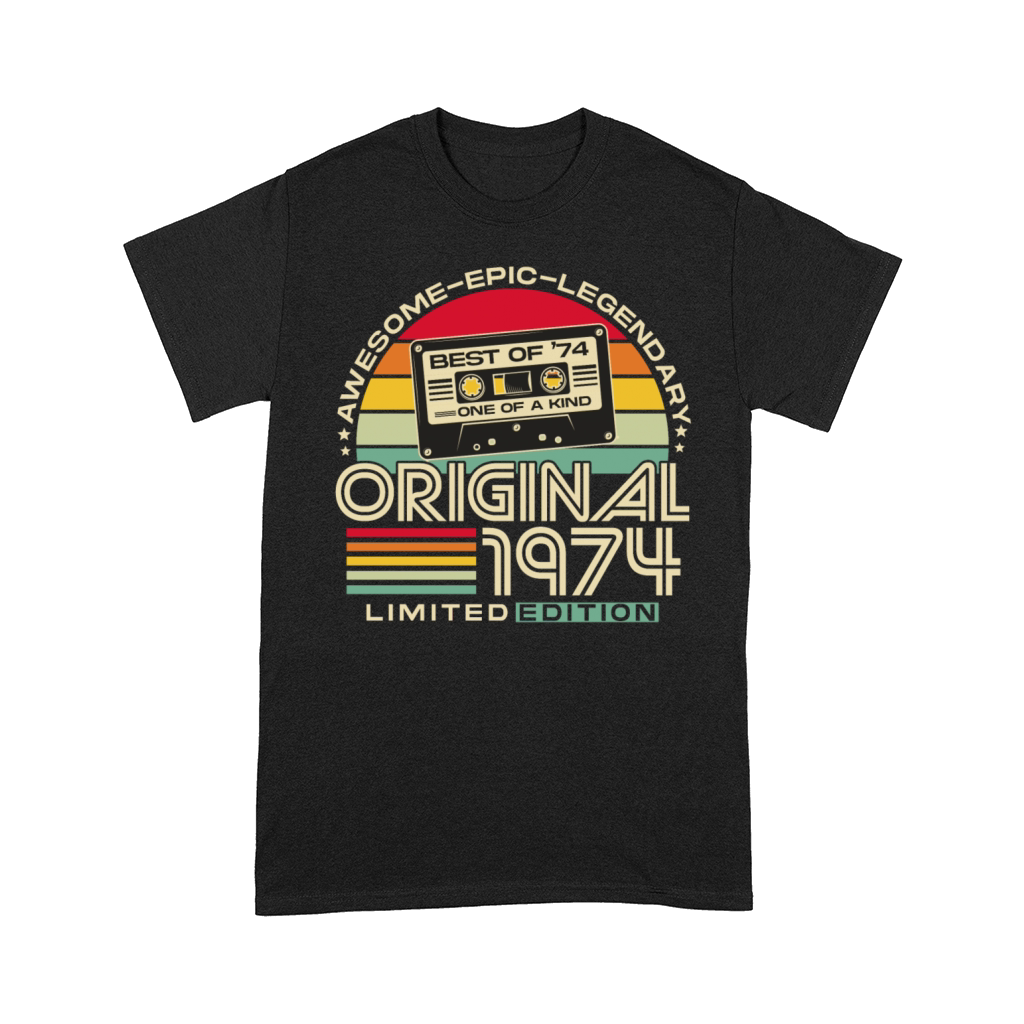 Vintage 1974 Retro 50th birthday Comfort T-shirt