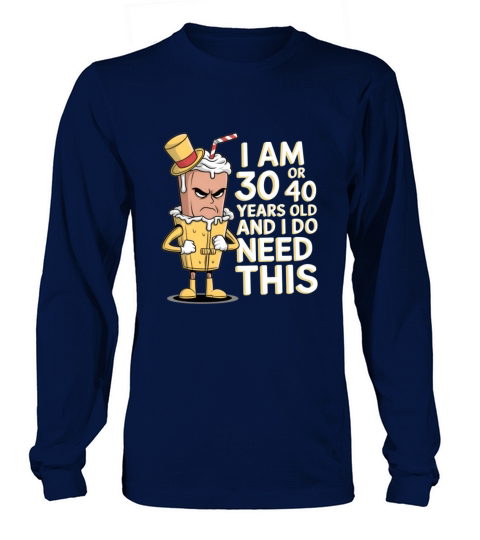 Master Shake 30 or 40 years old funny adult saying Long sleeved Unisex