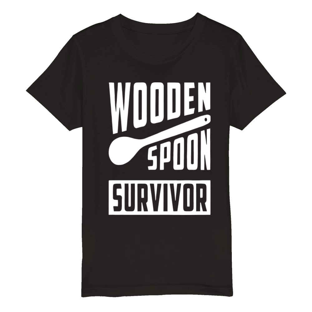 Wooden Spoon Survivor Organic Kids Crewneck T-shirt