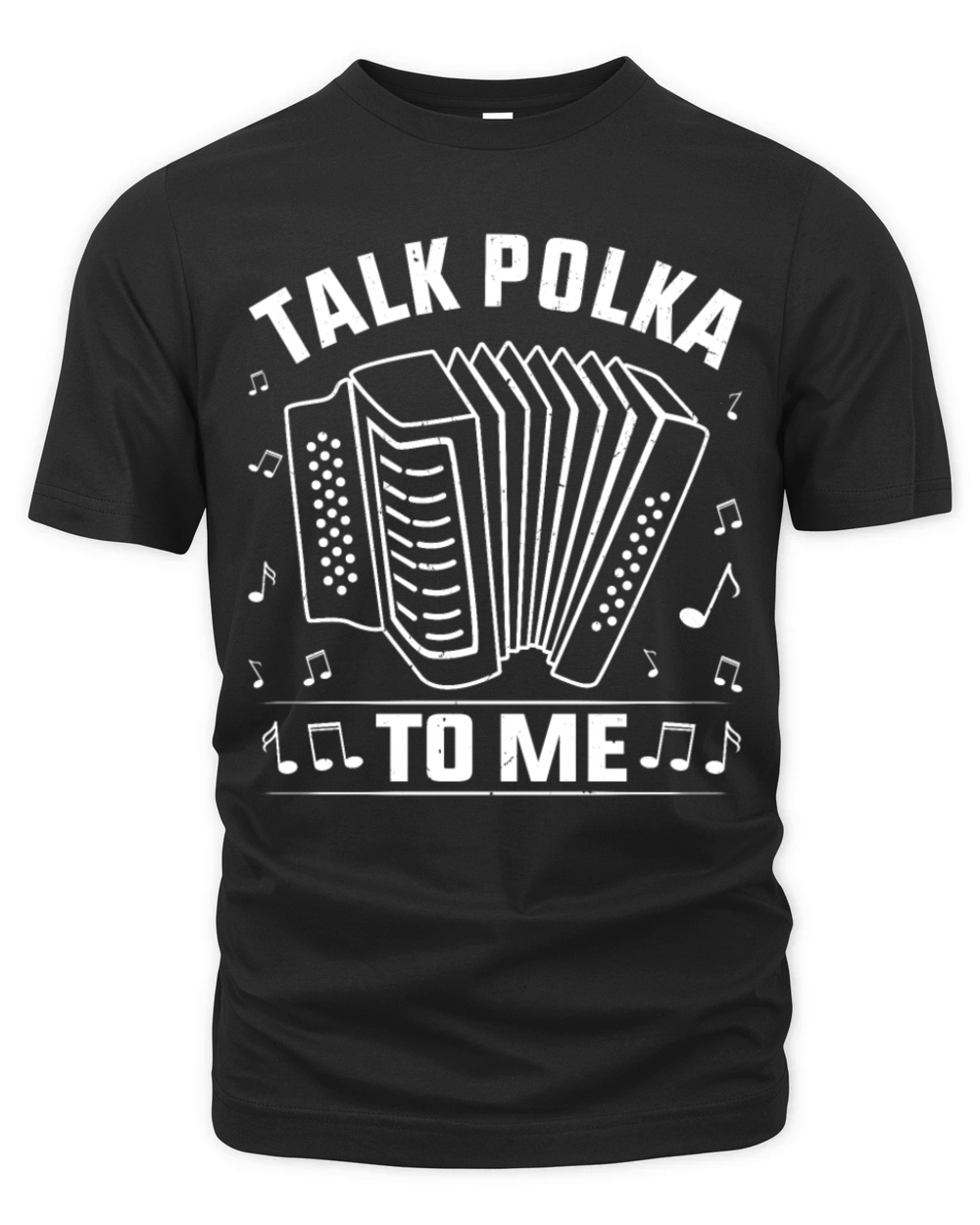 Funny Polka Dance Design for a Polka Muscian Organic Unisex T-shirt