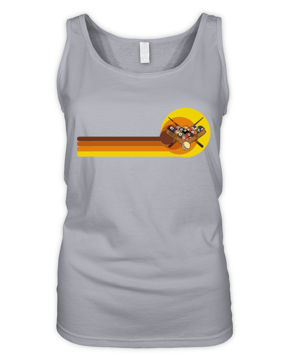 Billiard pool-Billiard table games Vintage Organic Women's Tank Top