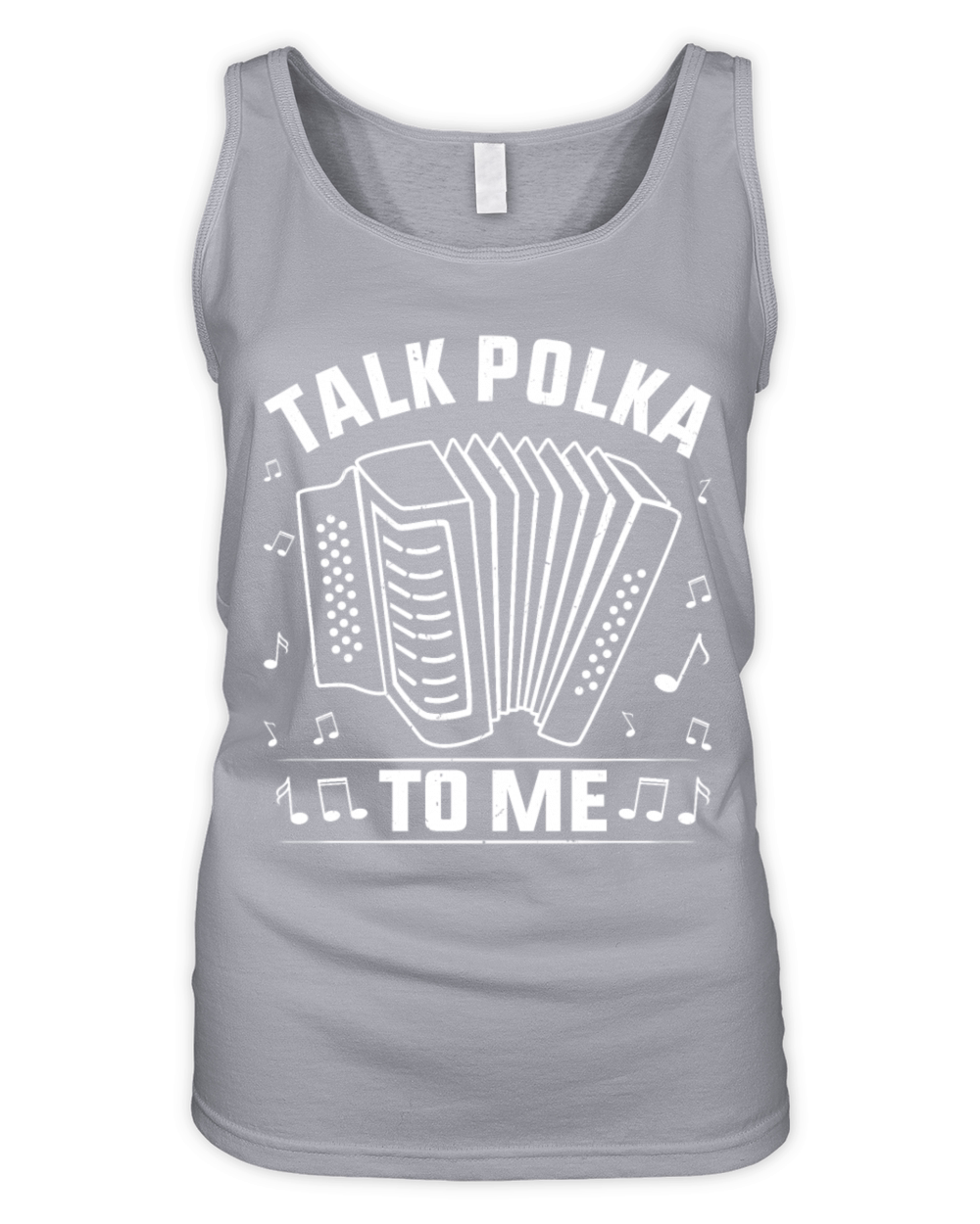 Funny Polka Dance Design for a Polka Muscian Organic Women's Tank Top