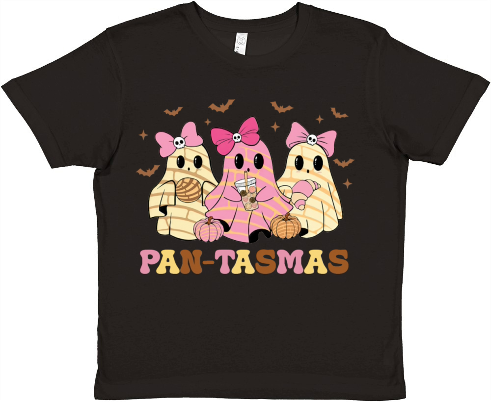 Pan-Tasmas Mexican Ghost Funny Cute Halloween Premium Kids Crewneck T-shirt