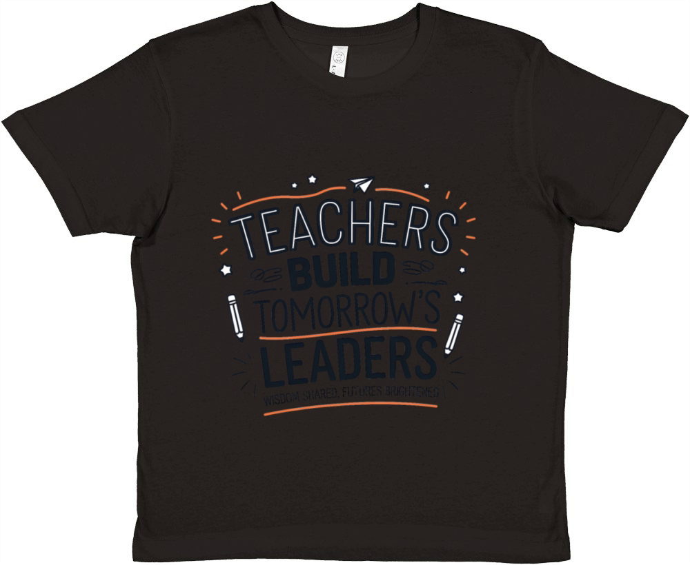 quotes Teachers Build tomorrows leaders Premium Kids Crewneck T-shirt