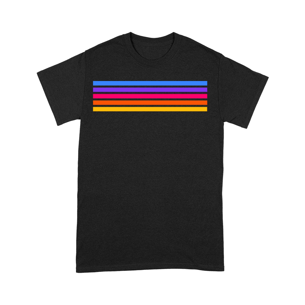 Retro stripe design with vintage vibe Premium T-shirt