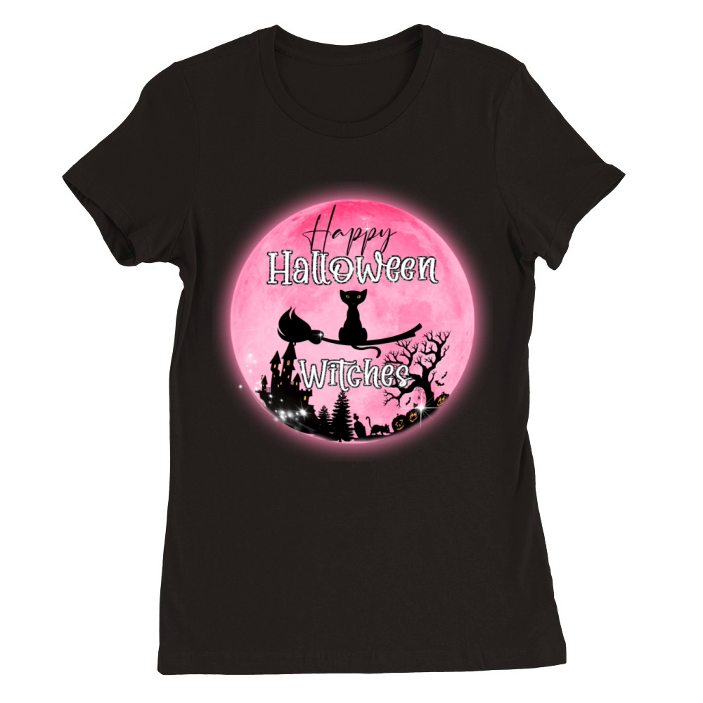 HALLOWEEN MODERN WITCH Premium Womens Crewneck T-shirt