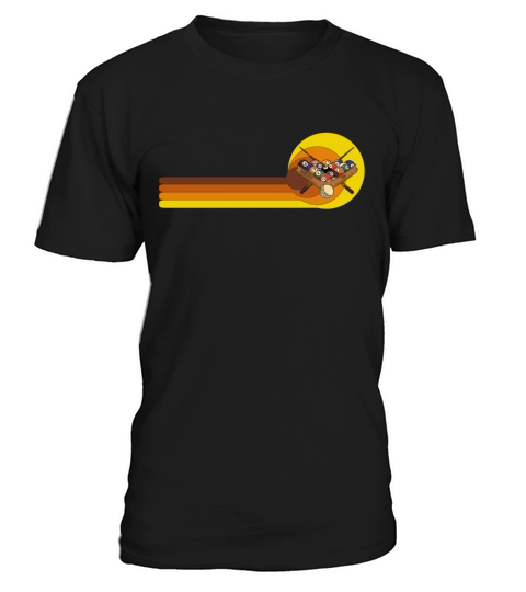 Billiard pool-Billiard table games Vintage T-Shirt Unisex
