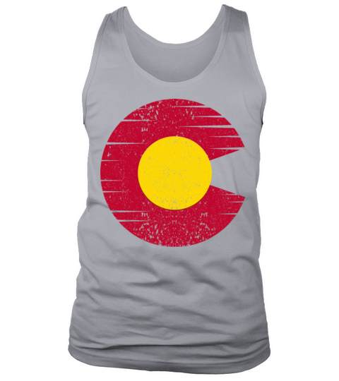Colorado flag Tank Top Unisex