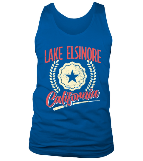 LAKE ELSINORE CALIFORNIA Nevada Lake Elsinore Tank Top Unisex