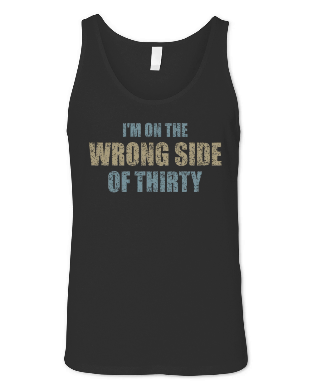 For A Birthday For Over 30 Wrong Side Of Thirty Unisex Jersey Tank