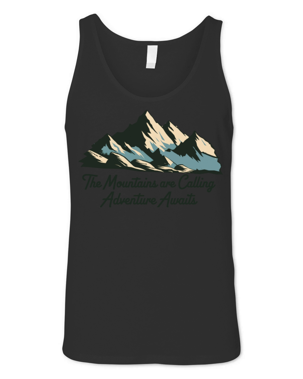 the mountains are calling 4 Unisex Jersey Tank
