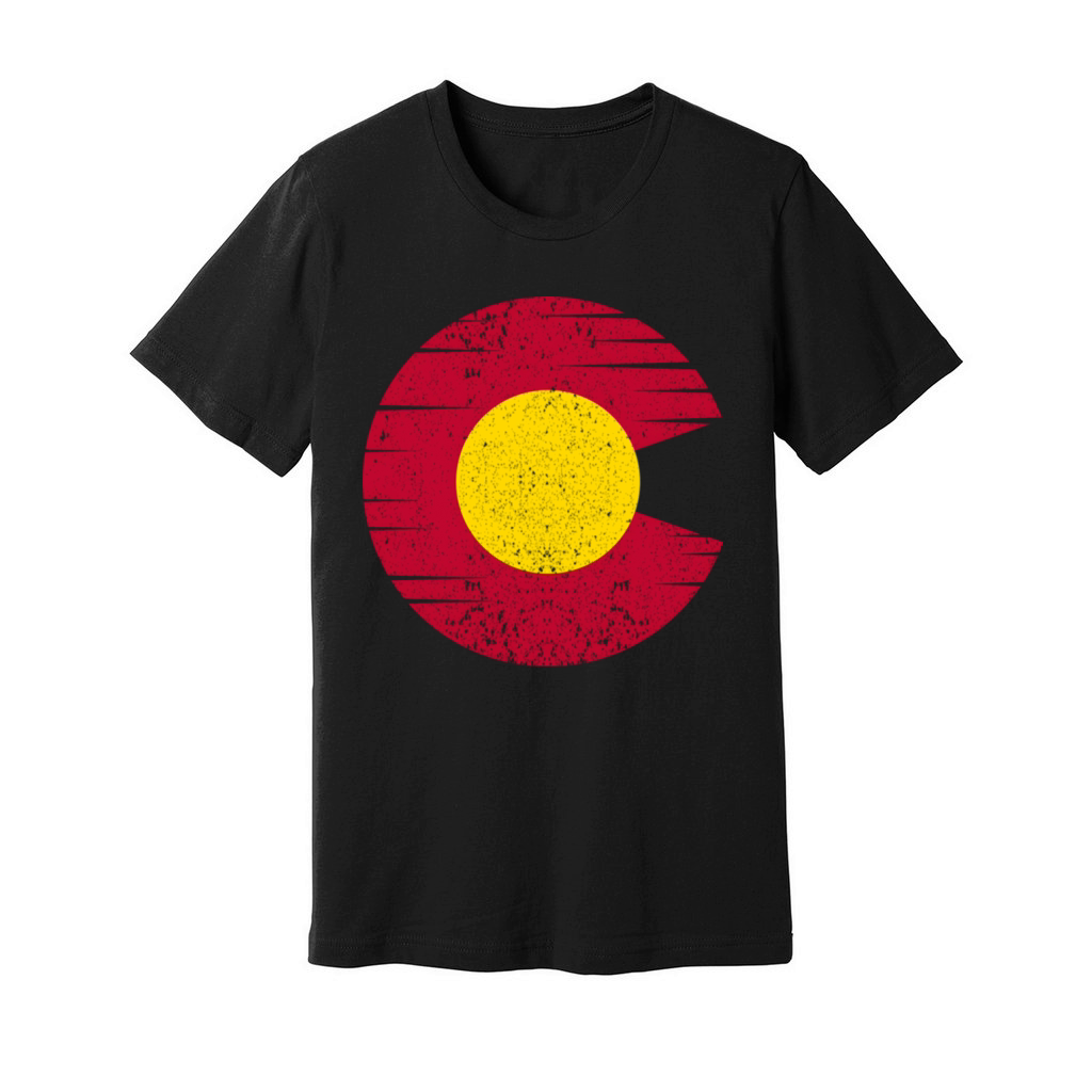 Colorado flag Unisex Jersey Tee