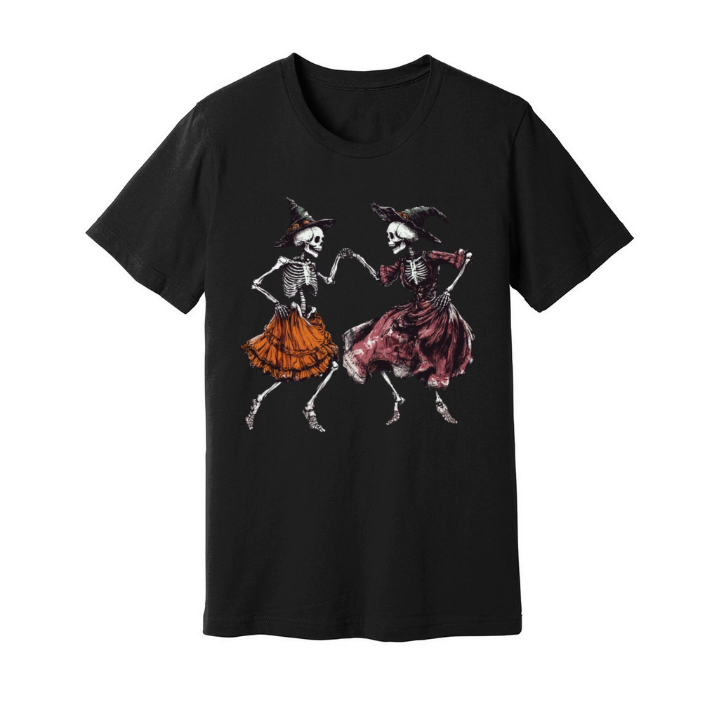 Dancing Skeletons Unisex Jersey Tee