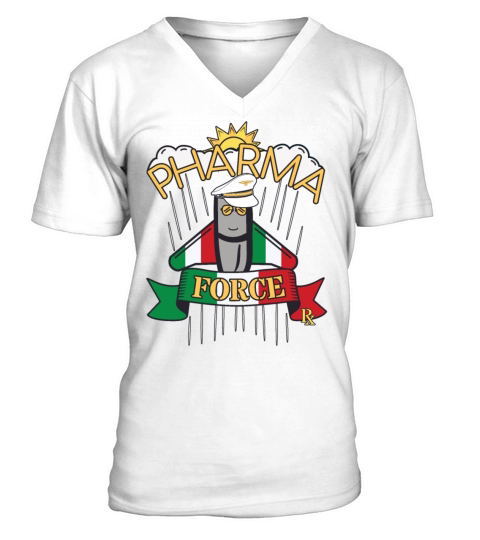 Pharmacy Italy Pharma Force V-Neck T-shirt
