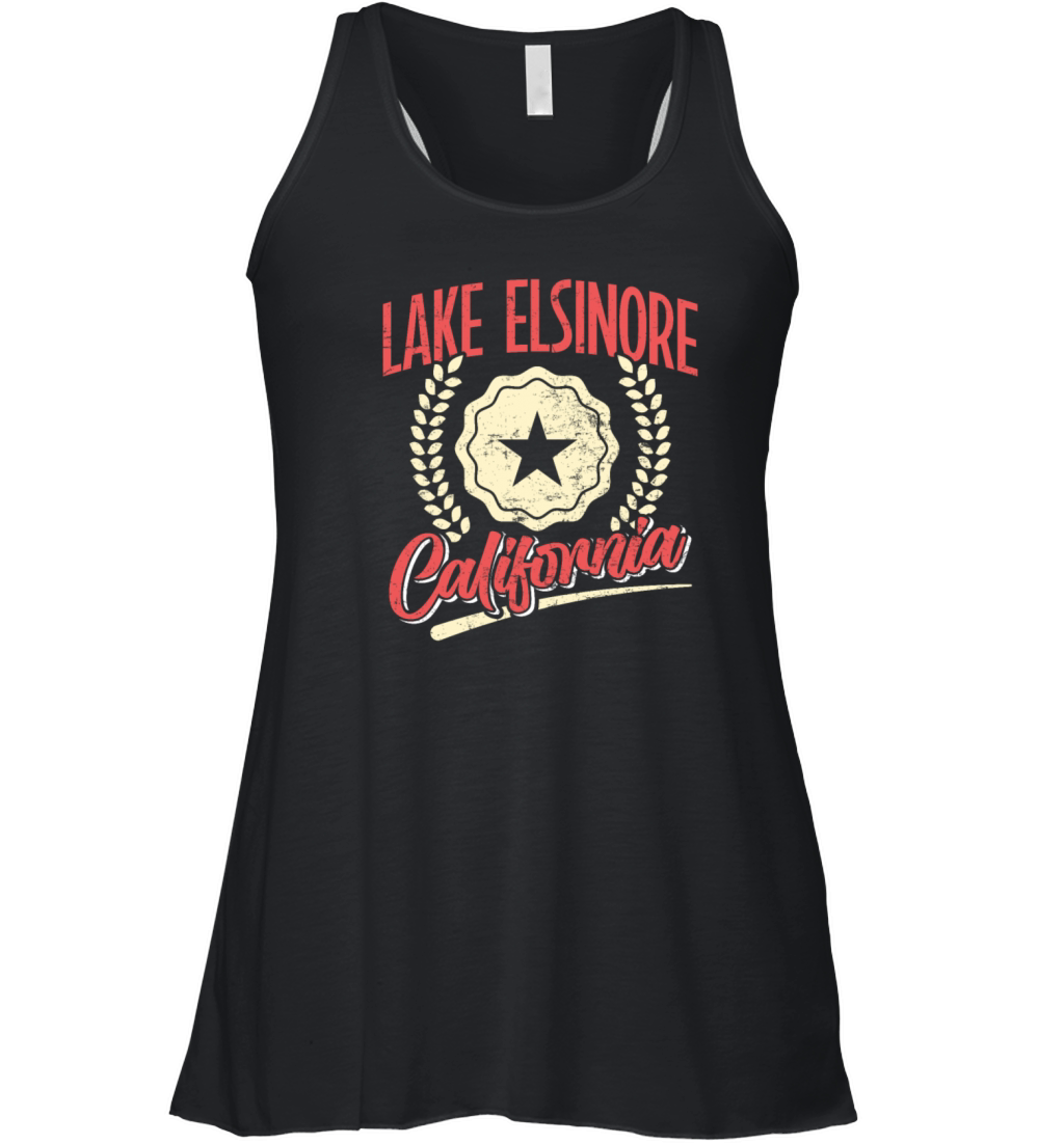 LAKE ELSINORE CALIFORNIA Nevada Lake Elsinore Women's Flowy Tank Top