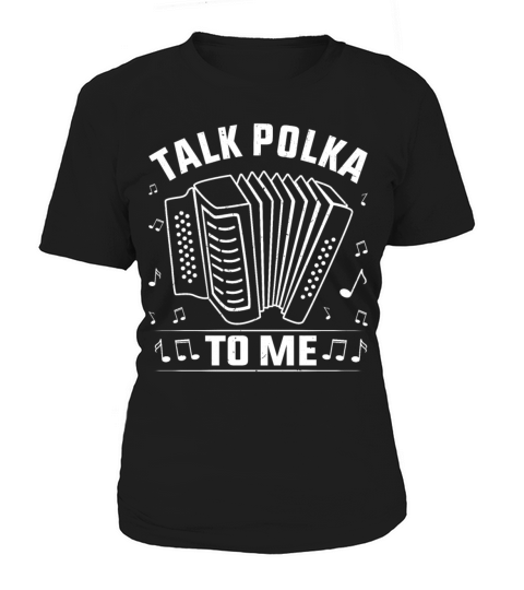 Funny Polka Dance Design for a Polka Muscian Women's T-Shirt