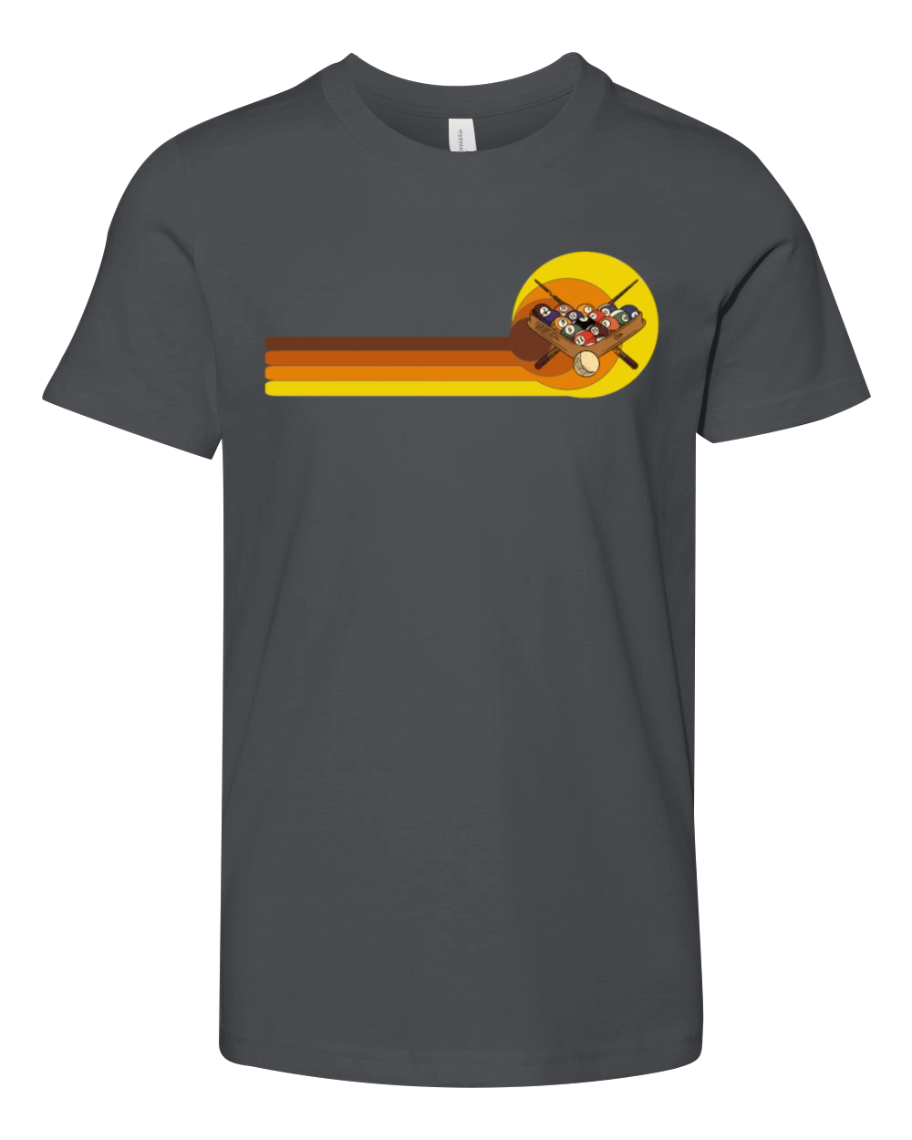 Billiard pool-Billiard table games Vintage Youth Unisex Jersey Tee