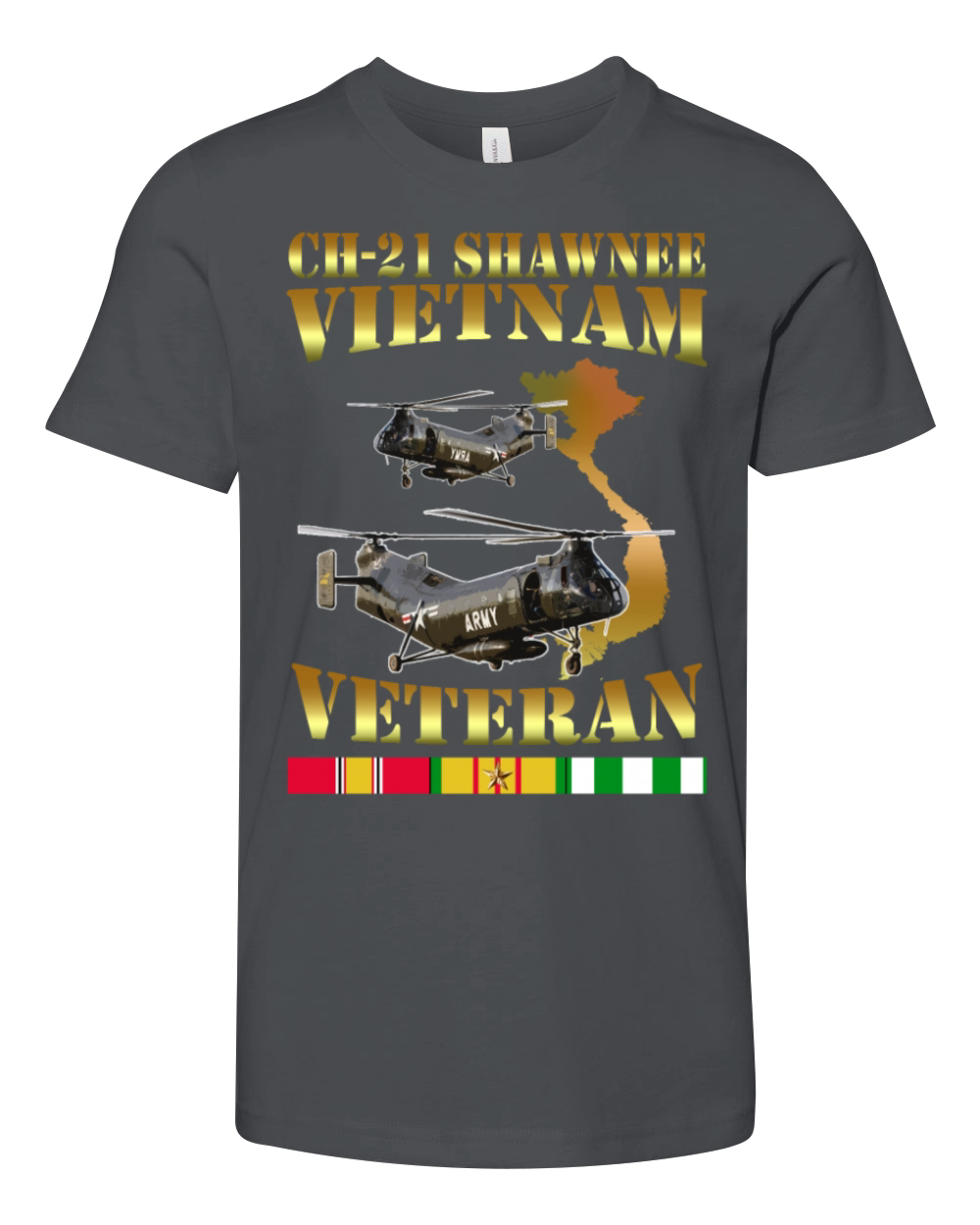 H 21 helicopter Youth Unisex Jersey Tee