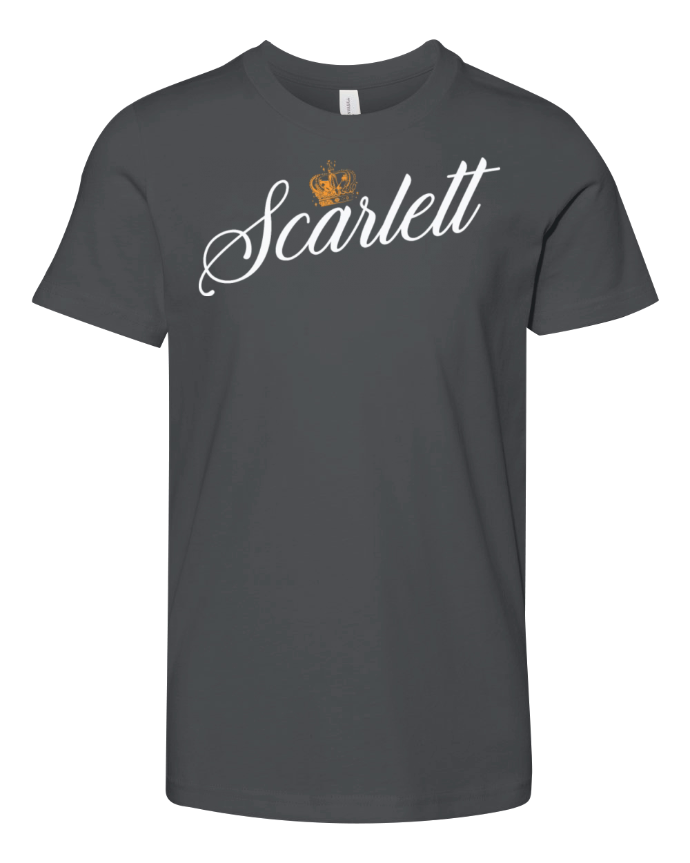 Scarlett Name for Women Kids Toddlers - Scarlett Youth Unisex Jersey Tee