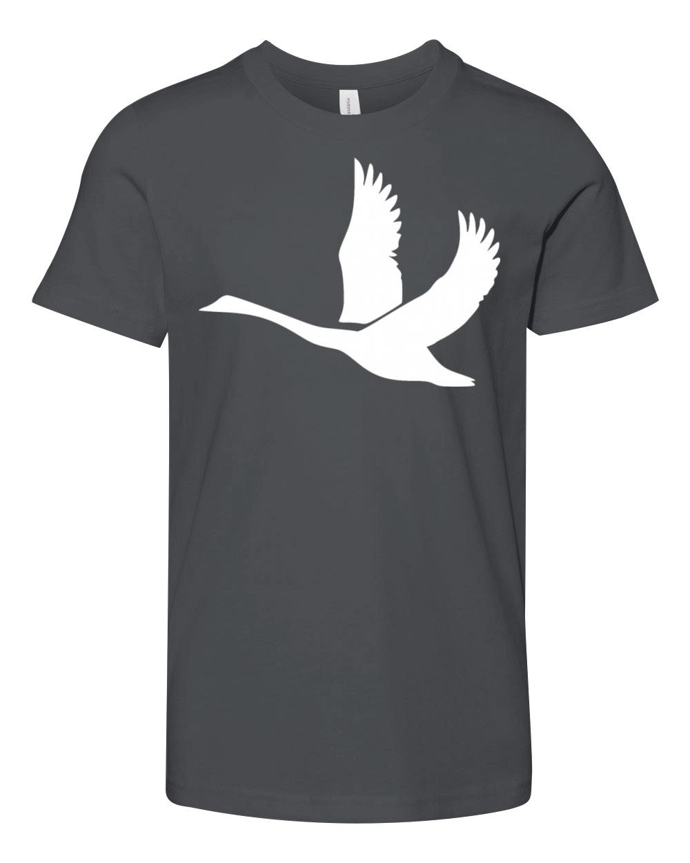 Swan With Mighty Wings Youth Unisex Jersey Tee