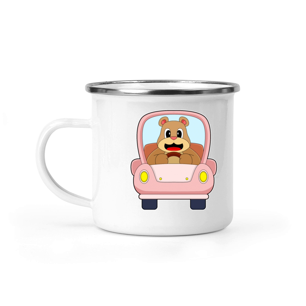 Bear Car Camping Mug