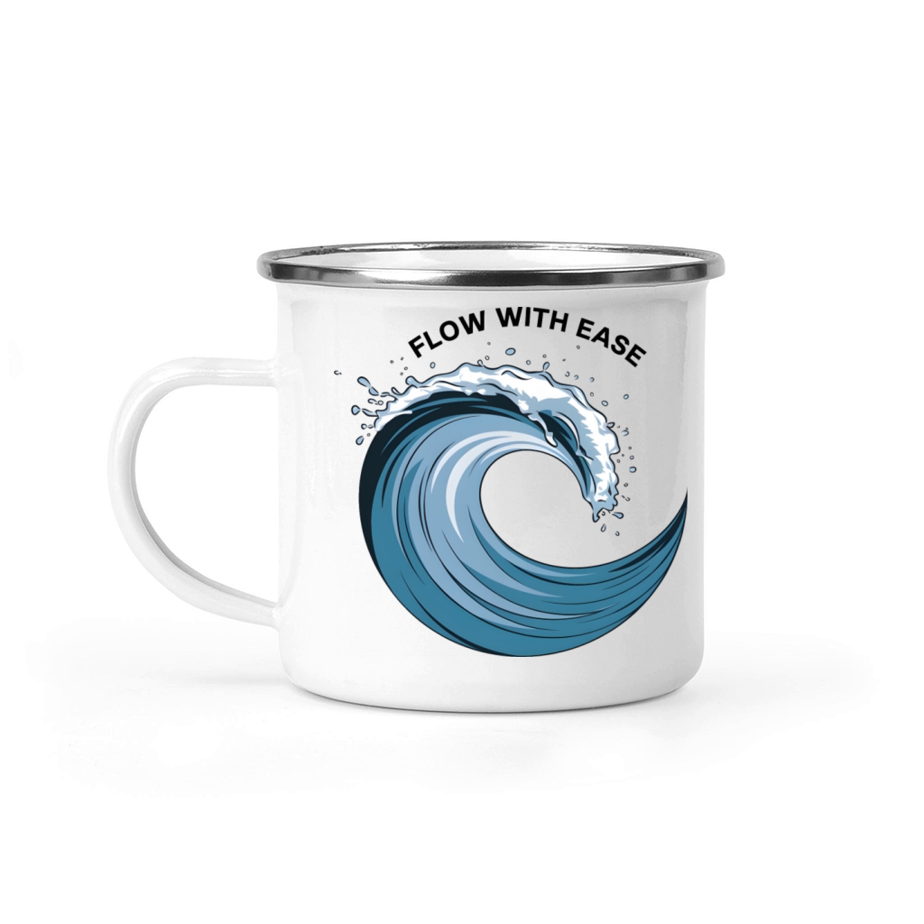 Flow With Ease Camping Mug