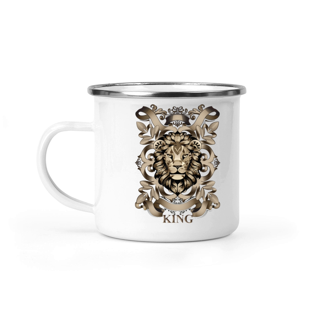VINTAGE LION KING Camping Mug