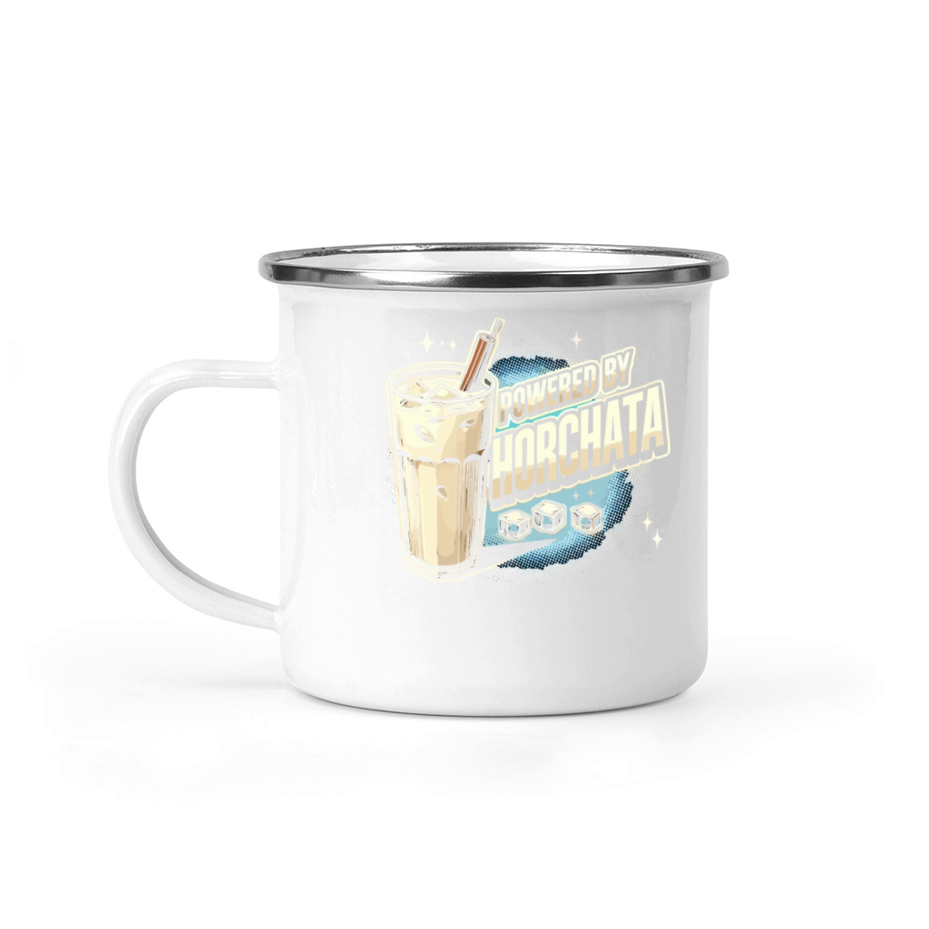 Vintage Retro Style Horchata Mexican Drink Summer Camping Mug