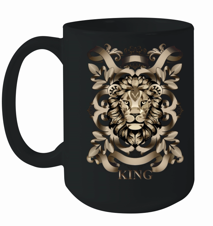 VINTAGE LION KING Ceramic Mug