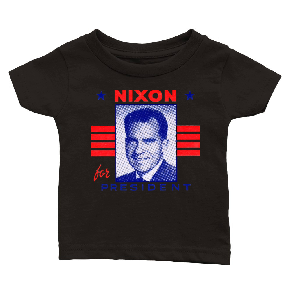1972 Nixon for President Classic Baby Crewneck T-shirt