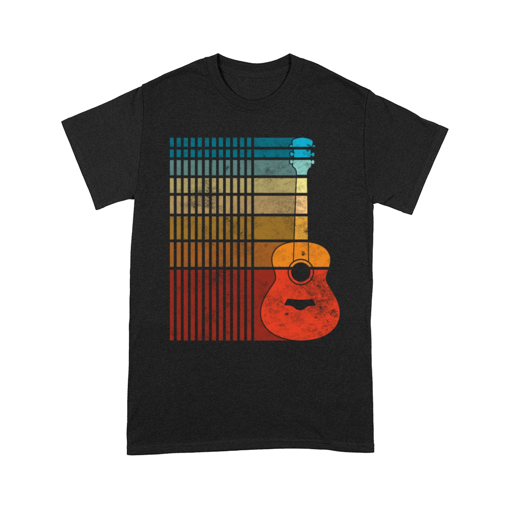 70s Retro Vintage Guitar Music Comfort T-shirt