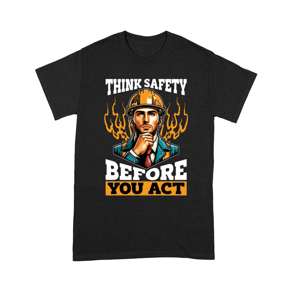 Safety Officer Think Safety Before Patrol Control Comfort T-shirt