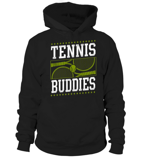 Funny Tennis Player Racket Besties Hoodie Unisex