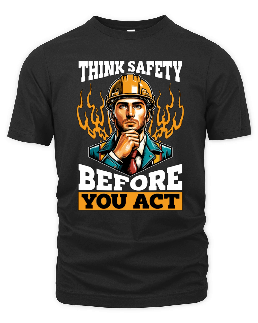 Safety Officer Think Safety Before Patrol Control Organic Unisex T-shirt