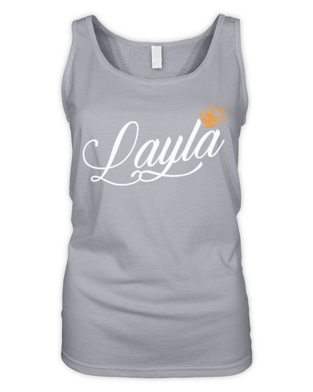 Layla Name for Women Kids Toddlers - Layla Custom Organic Women's Tank Top