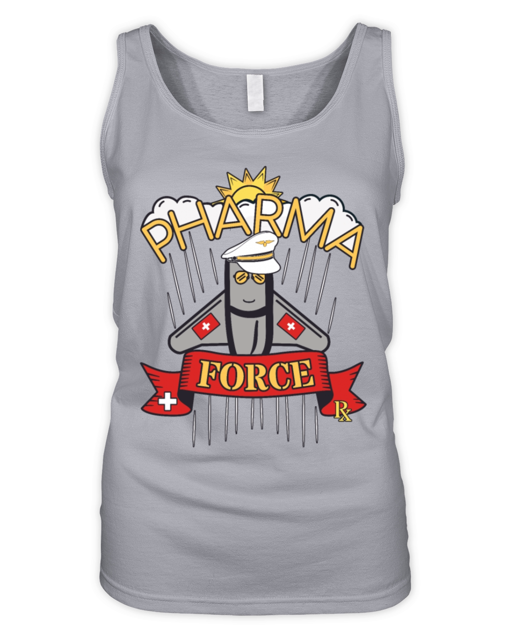 Pharmacy Switzerland Pharma Force Organic Women's Tank Top