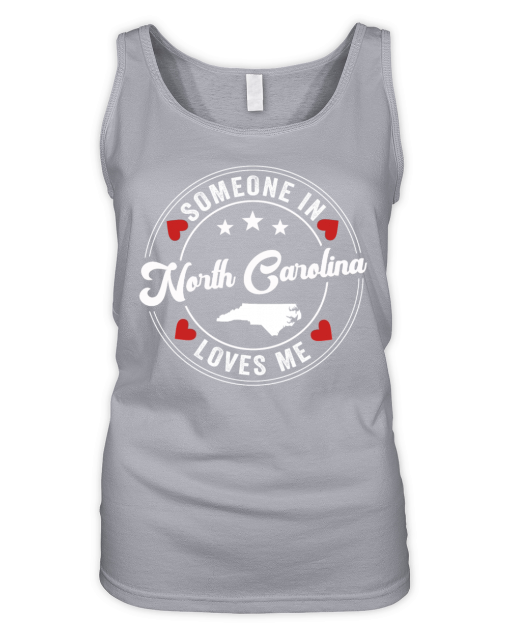 Someone In North Carolina Loves Me Organic Women's Tank Top