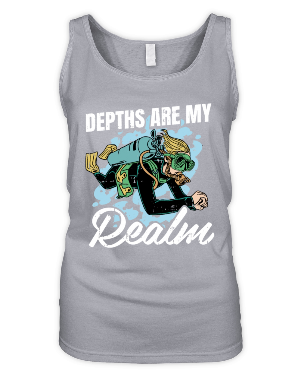 Underwater Explorer Organic Women's Tank Top