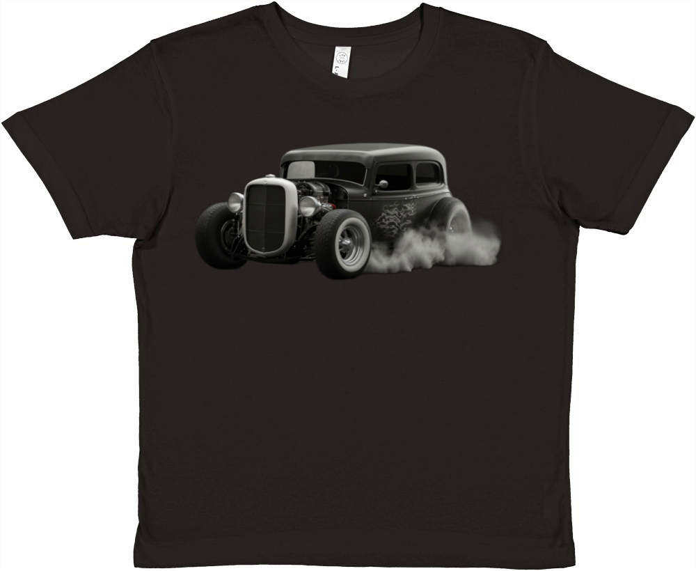 Hot Rod Vintage Premium Kids Crewneck T-shirt