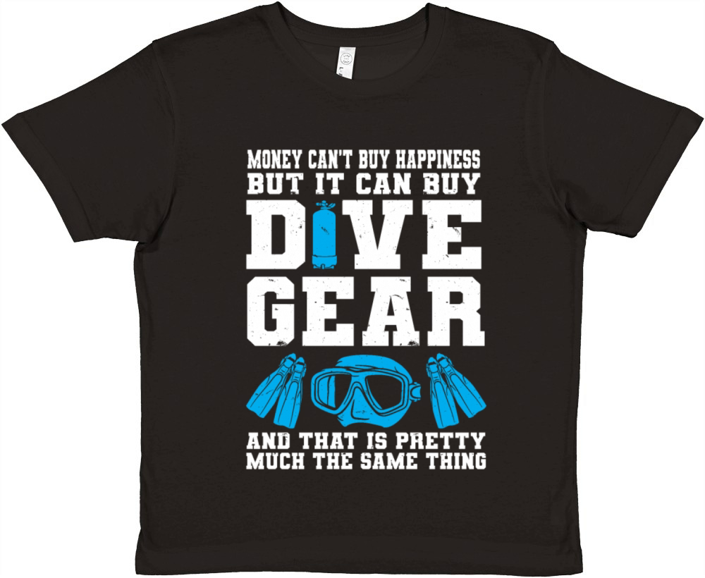Scuba Diving Diver Premium Kids Crewneck T-shirt