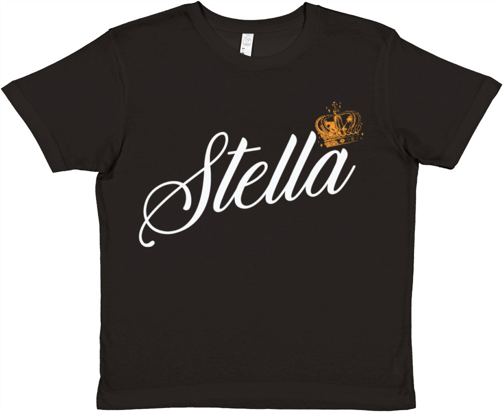 Stella Name for Women Kids Toddlers - Stella Premium Kids Crewneck T-shirt