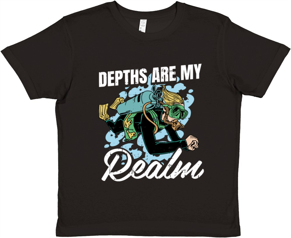 Underwater Explorer Premium Kids Crewneck T-shirt