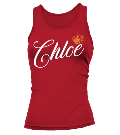 Chloe Custom Name for Women Kids Toddlers - Chloe Tank top Woman