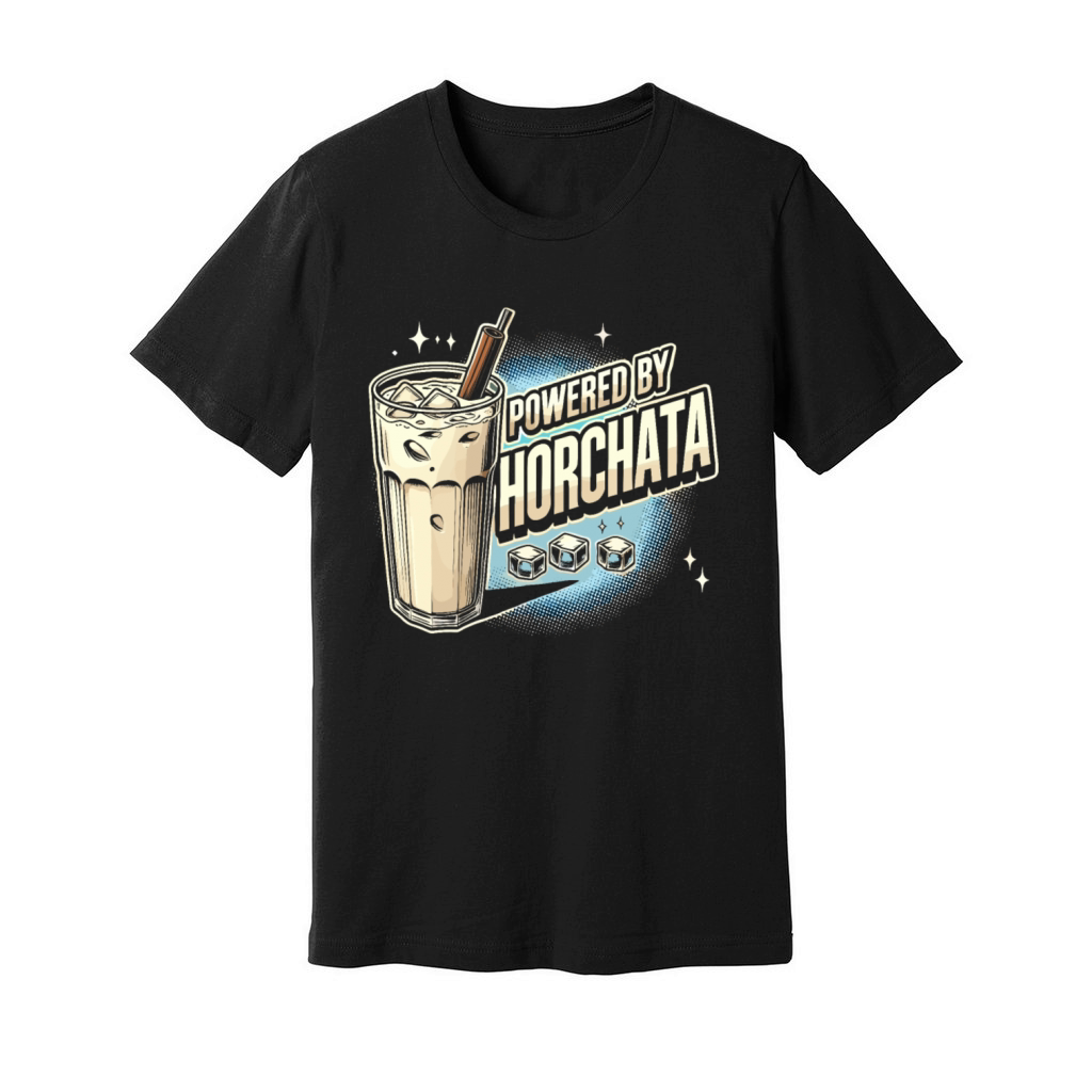 Vintage Retro Style Horchata Mexican Drink Summer Unisex Jersey Tee
