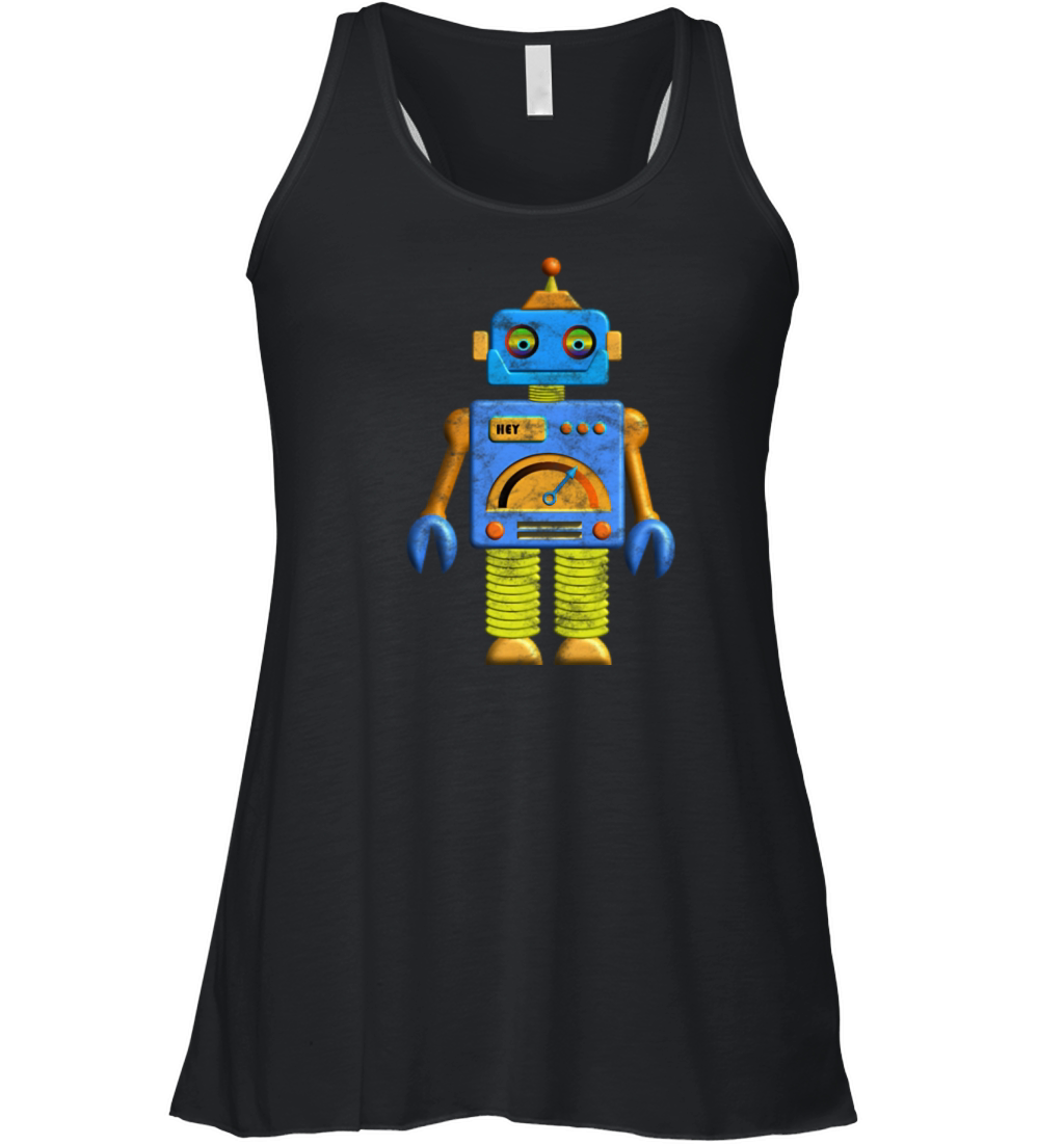 Hey Robot Vintage Women's Flowy Tank Top