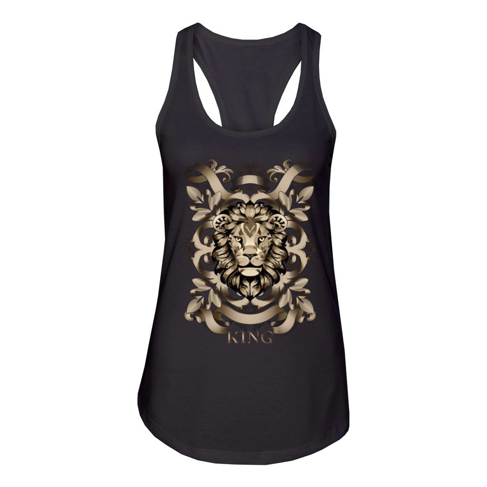 VINTAGE LION KING Women's Racerback Tank