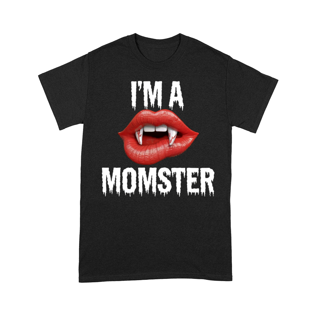Spooky HALLOWEEN Vampire MOMSTER Shirt for Mom Comfort T-shirt